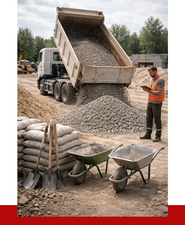 Доставка нерудных материалов в Еманжелинске от 1233 руб. | ПРОНЕРУДМнж