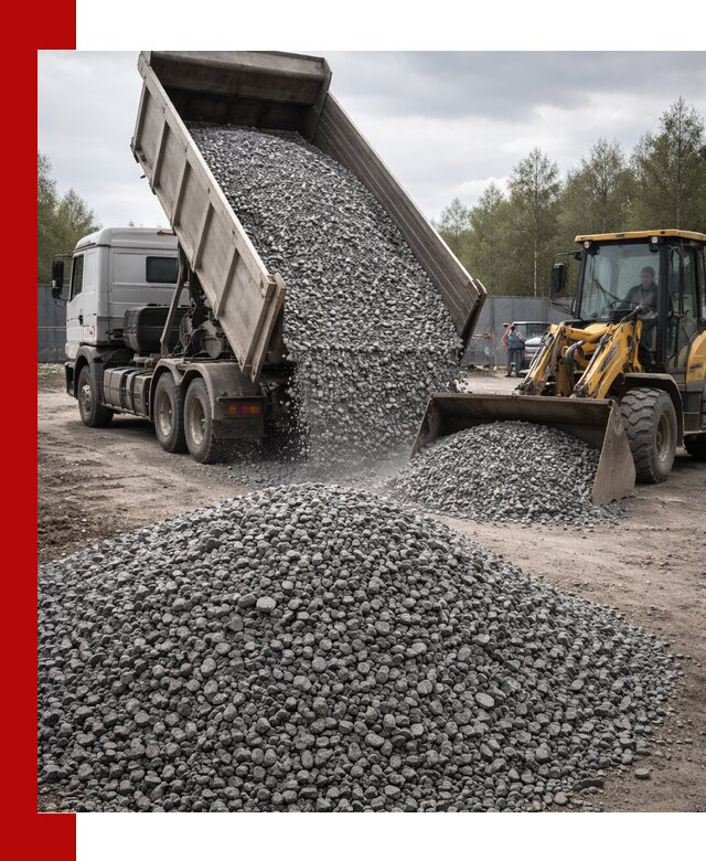 Доставка и продажа щебня гранитного в Еманжелинске