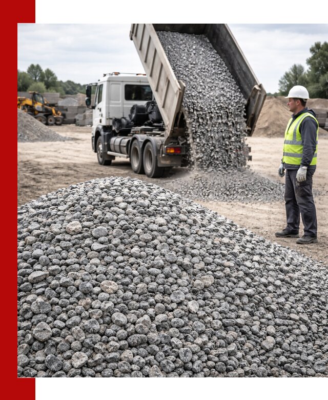 Доставка и продажа гранитного щебня фракции 5-20 в Еманжелинске