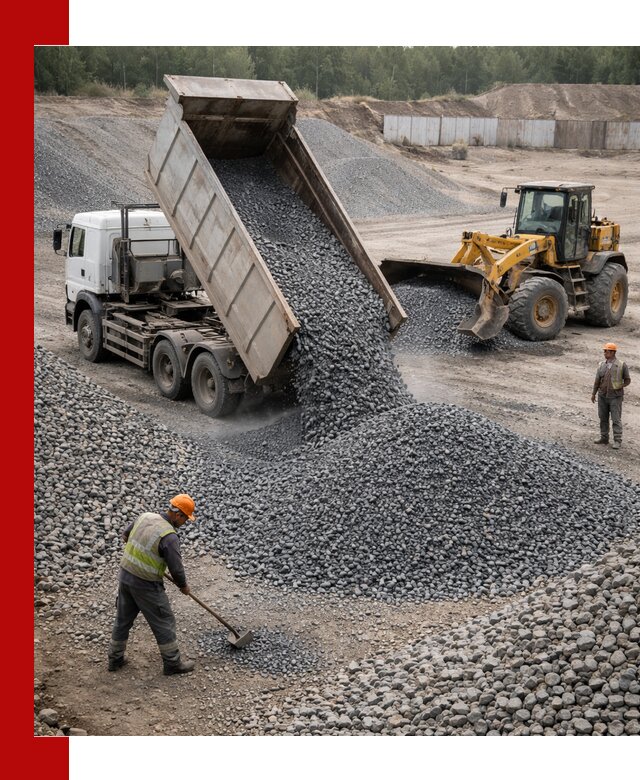 Щебень габбро-диабаз фр. 5-20 с доставкой в Еманжелинске