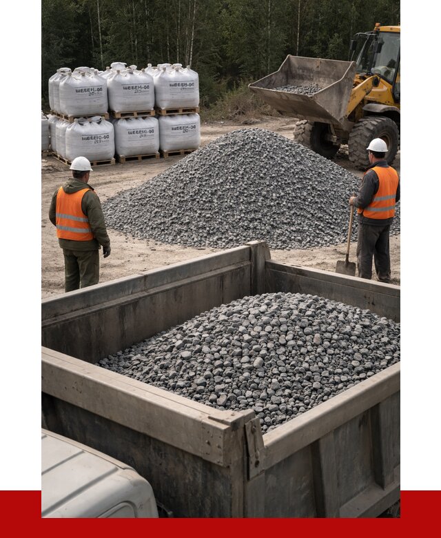 Щебень габбро диабаз 20-40 в Еманжелинске от 3492 руб. | ПРОНЕРУДМнж