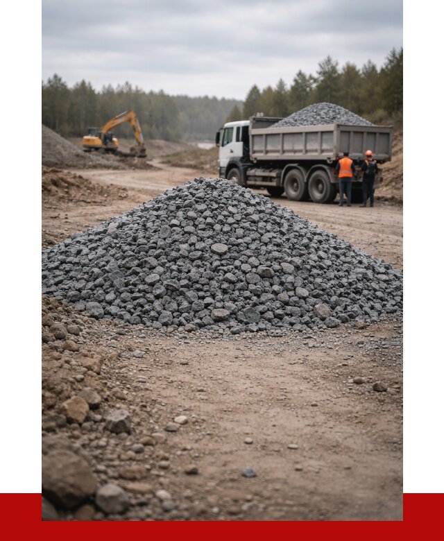 Щебень габбро диабаз фракция 40-70 в Еманжелинске от 2260 р-ПРОНЕРУДМнж