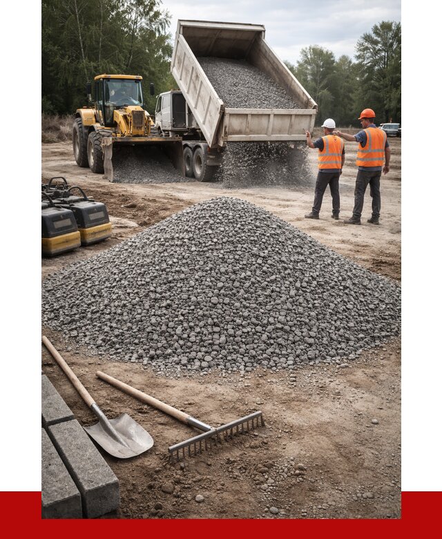 Гравийный щебень купить в Еманжелинске от 2260 р. ПРОНЕРУДМнж