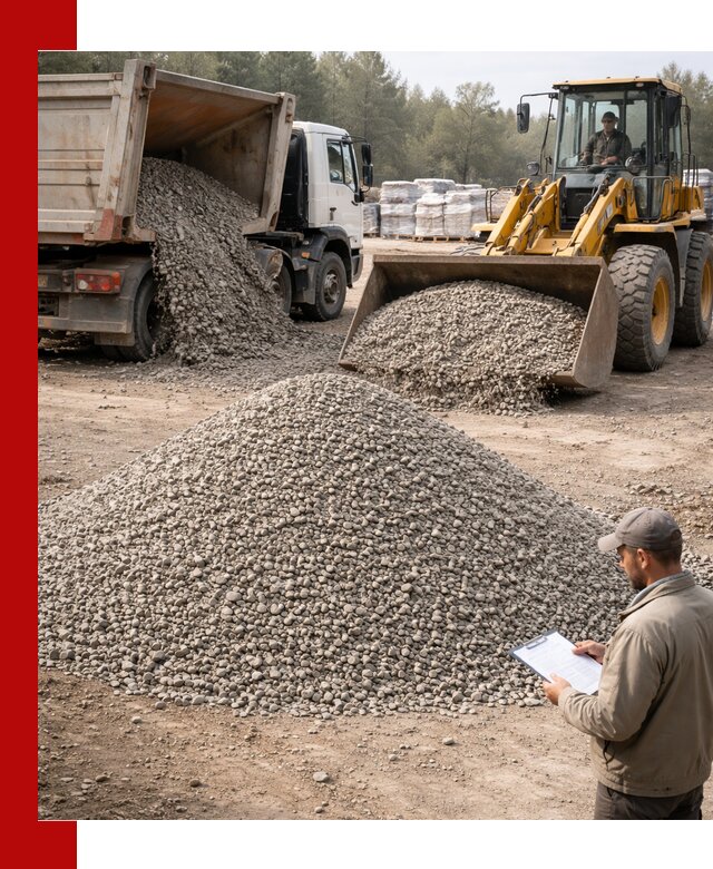 Гравийный щебень фракция 5–10 с доставкой в Еманжелинске