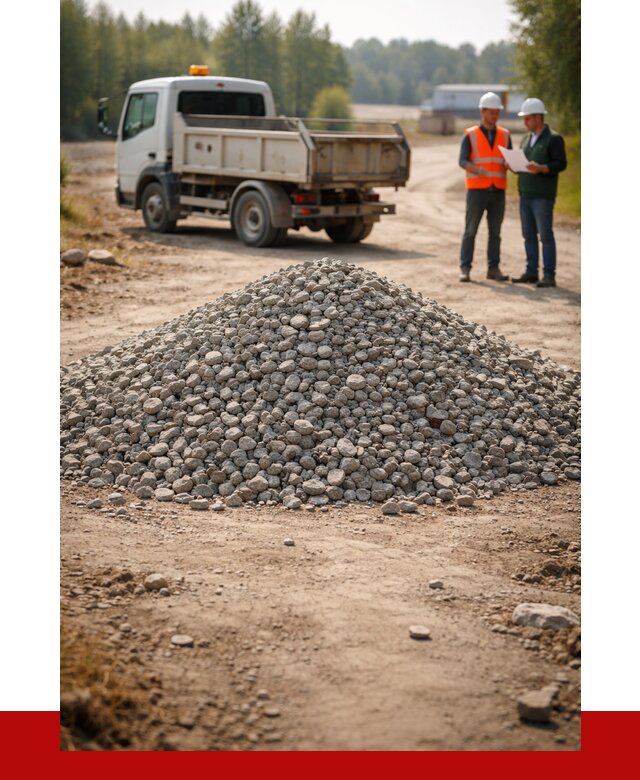 Гравийный щебень фракция 20-40 в Еманжелинске от 1233 р. | ПРОНЕРУДМнж