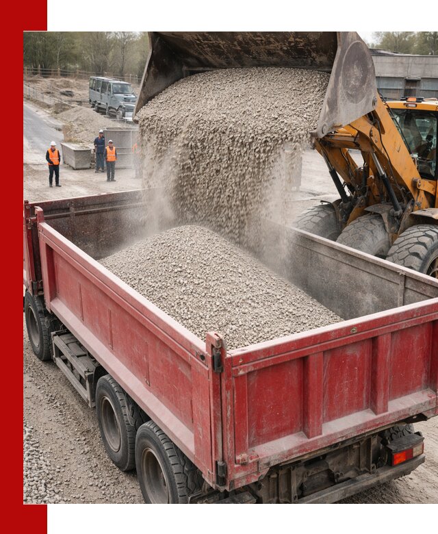 Купить известняковый щебень фракции 0-5 с доставкой в Еманжелинске