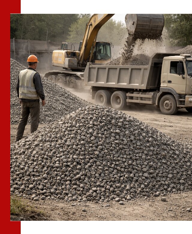 Шлаковый щебень фракция 5-20 с доставкой в Еманжелинске