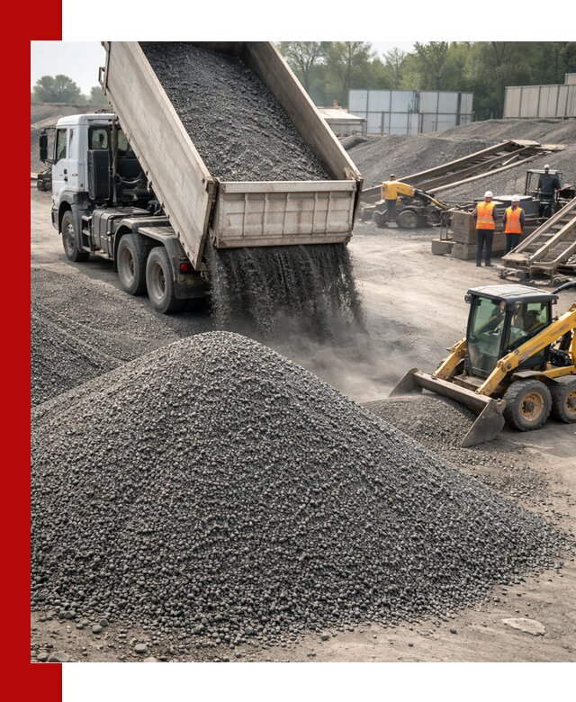 Вторичный щебень фракция 0–5 с доставкой в Еманжелинске