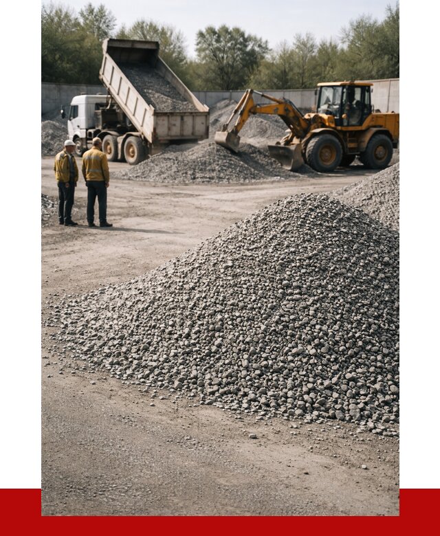 Вторичный щебень фр. 5-20 в Еманжелинске от 1643 р. - ПРОНЕРУДМнж