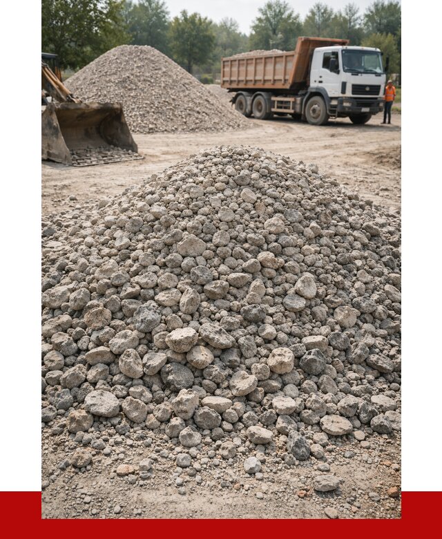 Вторичный щебень фракция 20-40 в Еманжелинске от 2260 р ПРОНЕРУДМнж