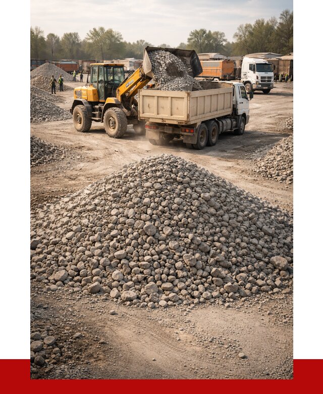 Вторичный щебень фракция 40-70 в Еманжелинске от 1787 р, ПРОНЕРУДМнж