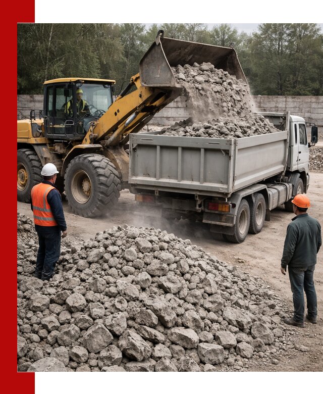 Вторичный щебень фракция 70–150 в Еманжелинске с доставкой