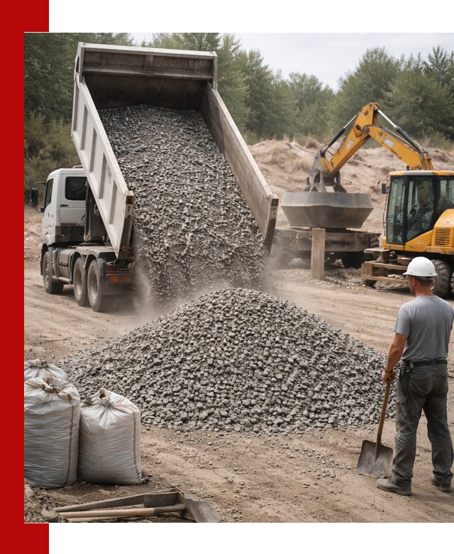 Доставка и продажа бетонного щебня в Еманжелинске