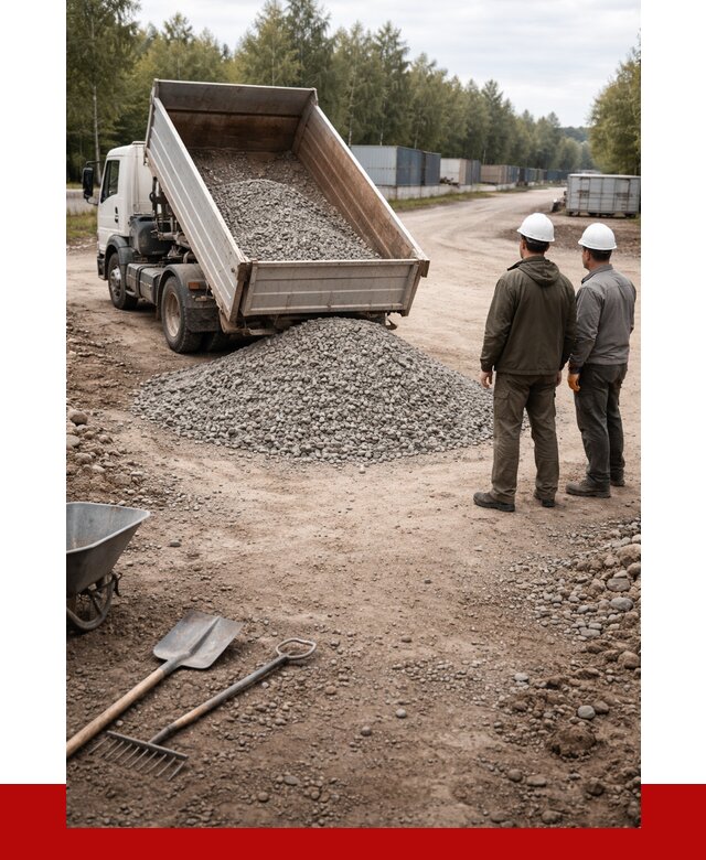 Бетонный щебень фракция 5-20 в Еманжелинске от 3287 р., ПРОНЕРУДМнж