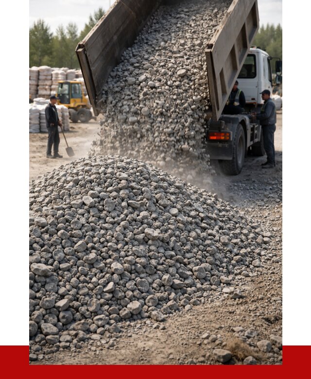 Бетонный щебень фракция 40-70 в Еманжелинске от 1849 р. ПРОНЕРУДМнж