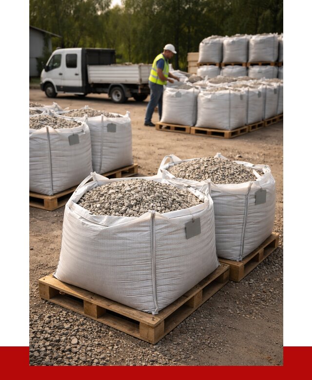 Щебень в мешках с доставкой в Еманжелинске от 4314 р. | ПРОНЕРУДМнж
