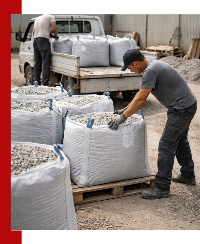 Доставка щебня в мешках по выгодным ценам в Еманжелинске