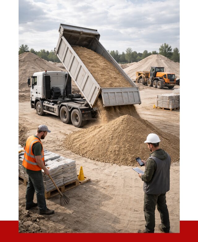 Карьерный песок с доставкой в Еманжелинске от 3698 р. ПРОНЕРУДМнж