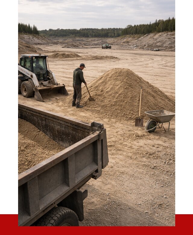 Карьерный песок среднезернистый в Еманжелинске, от 2260 р. ПРОНЕРУДМнж