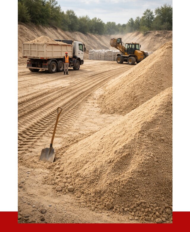 Карьерный песок мелкозернистый в Еманжелинске от 9244 р. | ПРОНЕРУДМнж