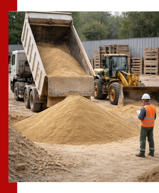Доставка карьерного мелкозернистого песка в Еманжелинске