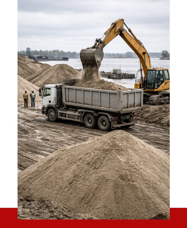 Купить речной песок навалом в Еманжелинске от 1849 р., ПРОНЕРУДМнж