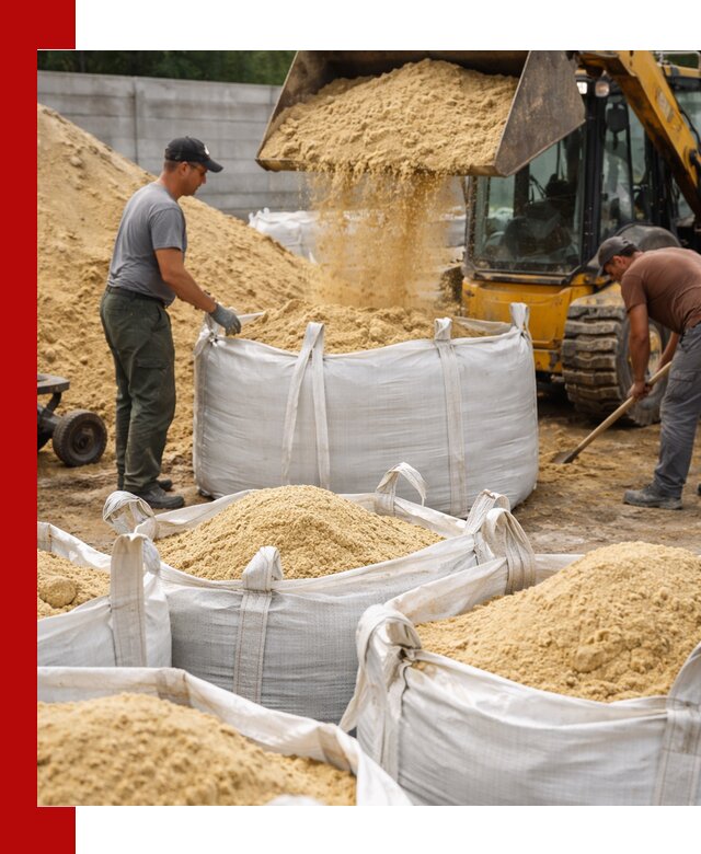 Поставка качественного песка для кладки в Еманжелинске