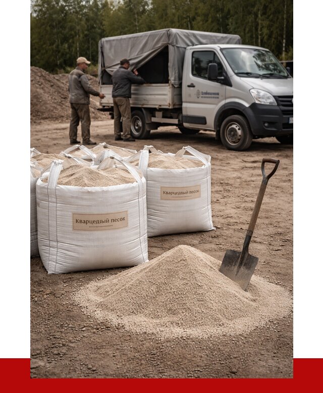 Кварцевый песок для пескоструя в Еманжелинске от 4622 р. | ПРОНЕРУДМнж