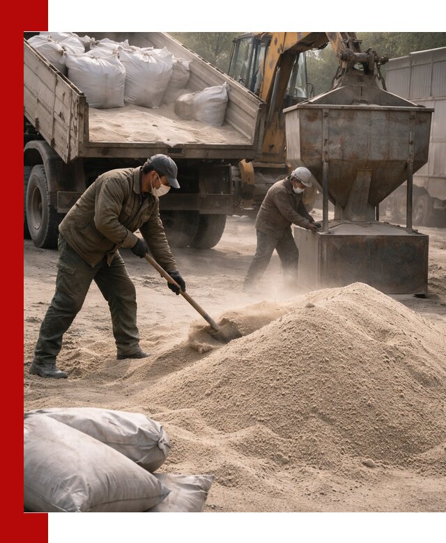 Кварцевый песок для пескоструя в Еманжелинске — доставка и качество