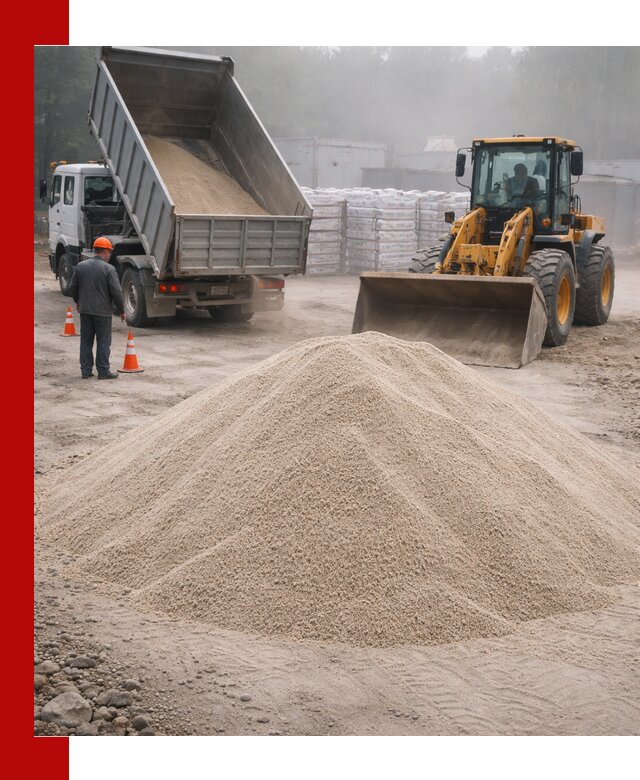 Кварцевый песок фракция 0–8 для стройработ в Еманжелинске
