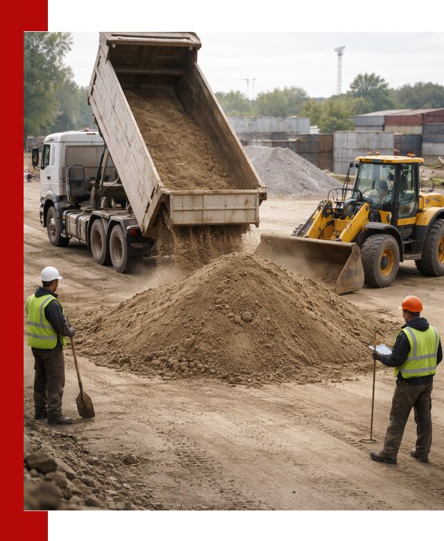 Доставка и продажа пескогрунта оптом и в розницу в Еманжелинске