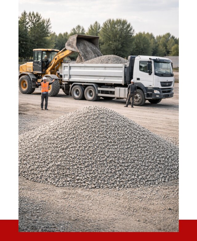 Купить мытый гравий в Еманжелинске от 3595 р, доставка ПРОНЕРУДМнж