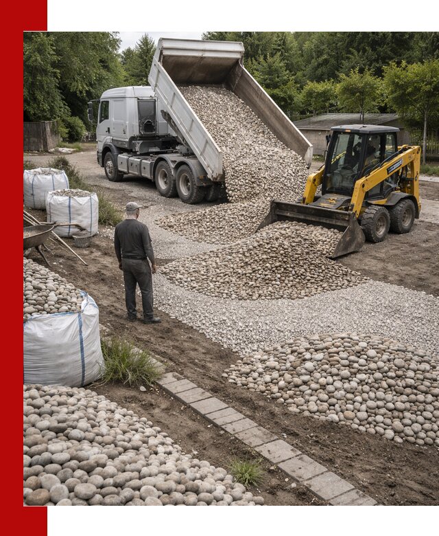 Доставка морской гальки оптом и в розницу в Еманжелинске