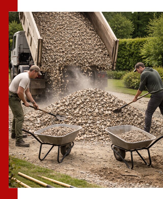 Доставка и продажа декоративной гальки в Еманжелинске