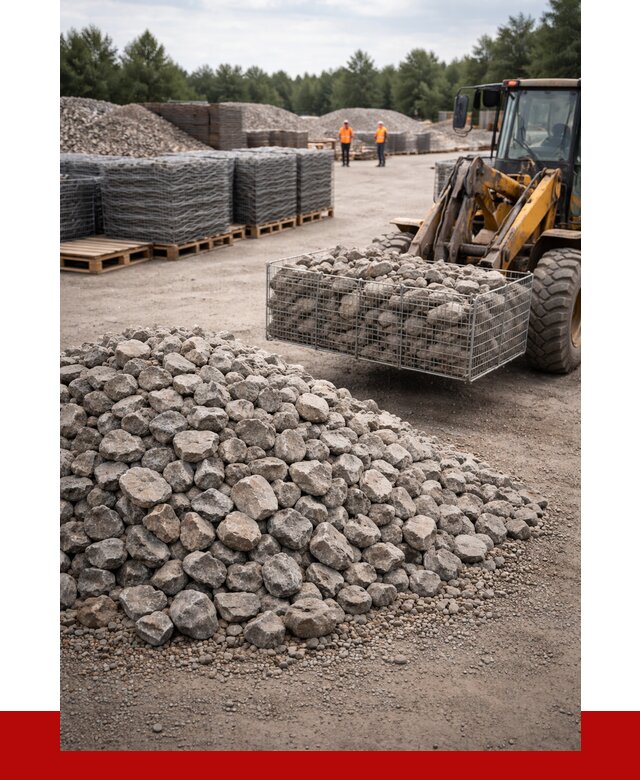 Камень для габионов фракция 70-150 в Еманжелинске от 4314 р. | ПРОНЕРУДМнж