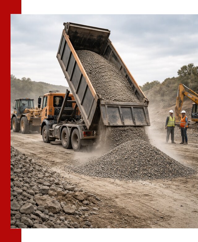 Щебёночно-песчаная смесь ЩПС С1 с доставкой в Еманжелинске