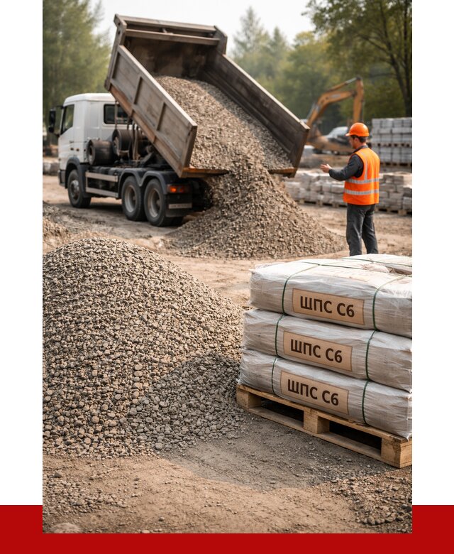 ЩПС С6 в Еманжелинске с доставкой от 2260 р. за куб | ПРОНЕРУДМнж