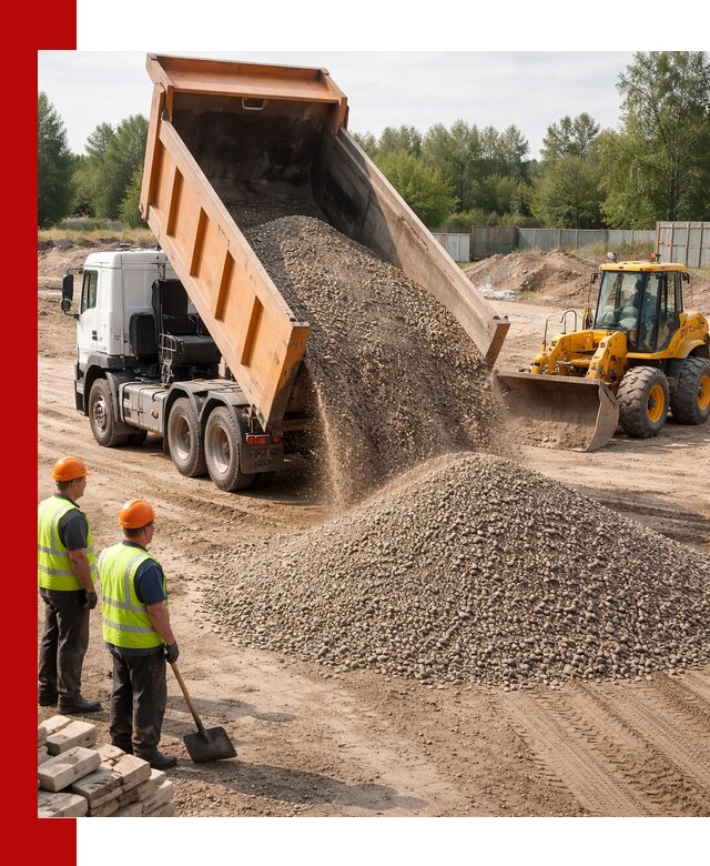 Доставка щебёночно-песчаной смеси ЩПС С7 в Еманжелинске