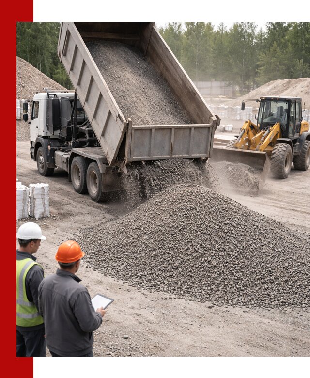 Доставка и продажа гранитного отсева 0-10 в Еманжелинске