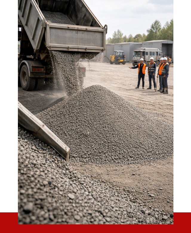 Гравийный отсев 0-5 в Еманжелинске от 1233 р. с доставкой | ПРОНЕРУДМнж