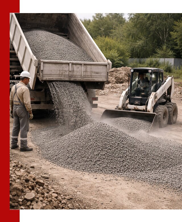 Доставка гравийного отсева 0-5 в Еманжелинске оптом и в розницу