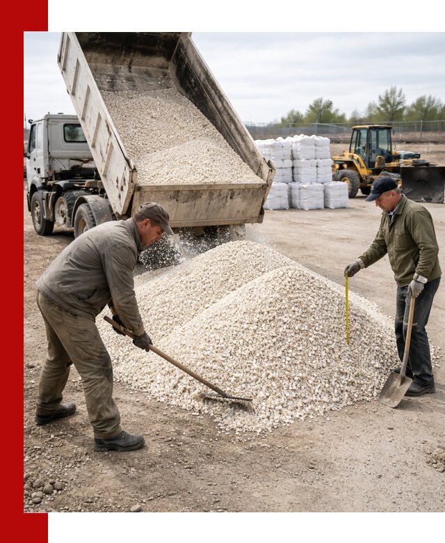 Мраморная крошка с доставкой и разгрузкой в Еманжелинске
