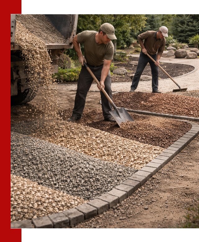 Декоративная крошка для ландшафта в Еманжелинске — продажа и доставка