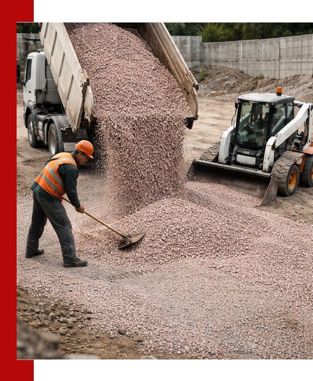 Крошка розовый гранит с доставкой в Еманжелинске от производителя