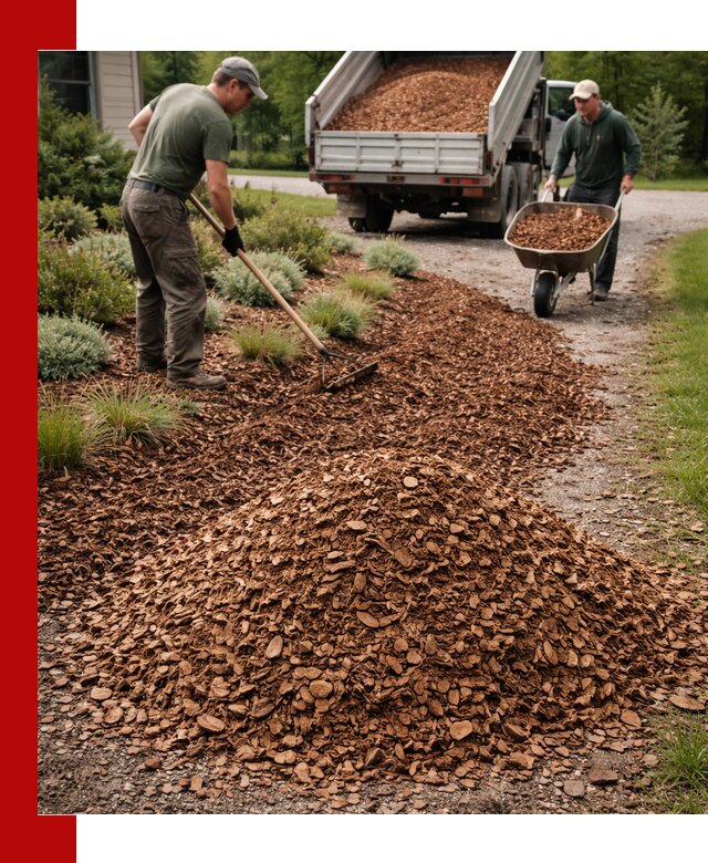 Крошка для мульчирования с доставкой в Еманжелинске
