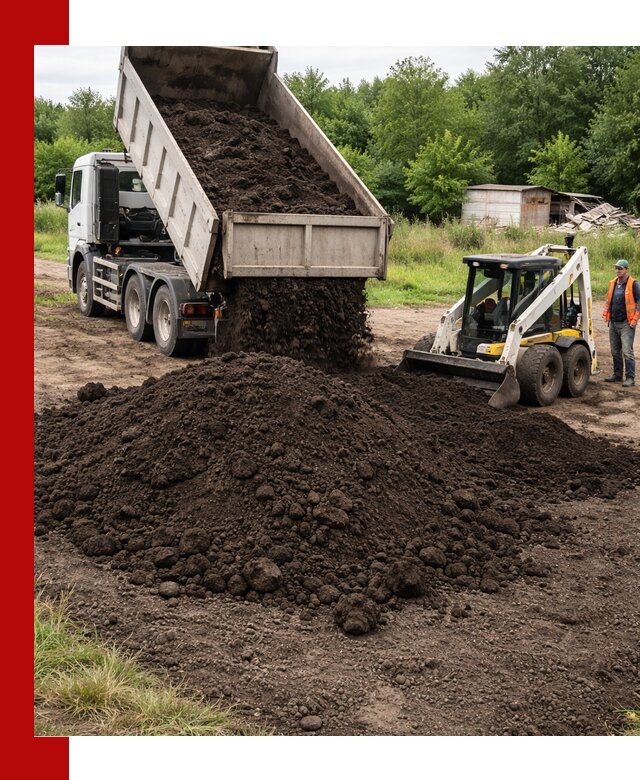 Поставка плодородной земли с доставкой самосвалом в Еманжелинске