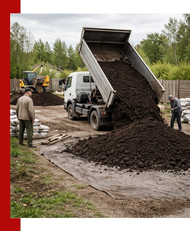 Доставка качественного почвогрунта в Еманжелинске оптом и в розницу