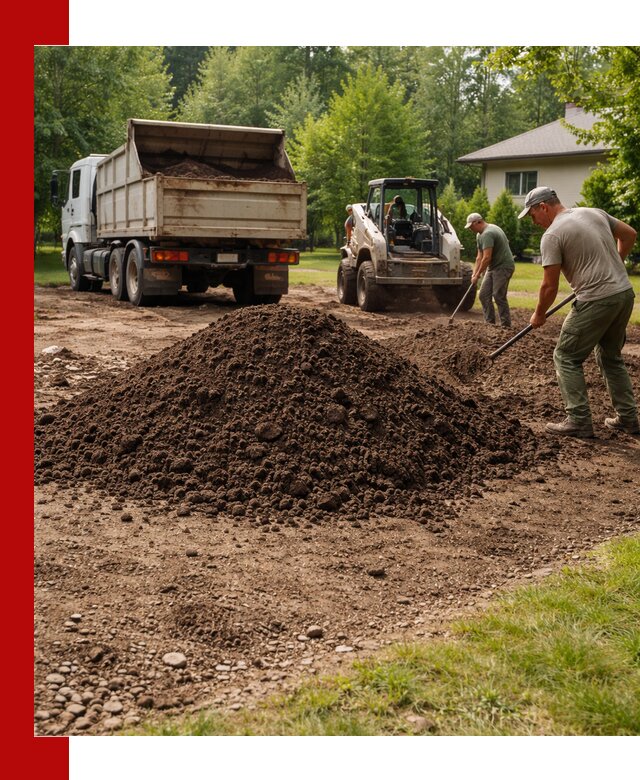 Доставка и укладка грунта для газона в Еманжелинске