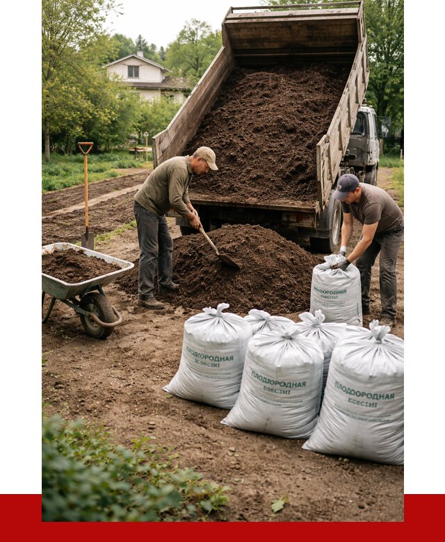 Плодородная смесь в Еманжелинске от 4314 р./куб с доставкой | ПРОНЕРУДМнж