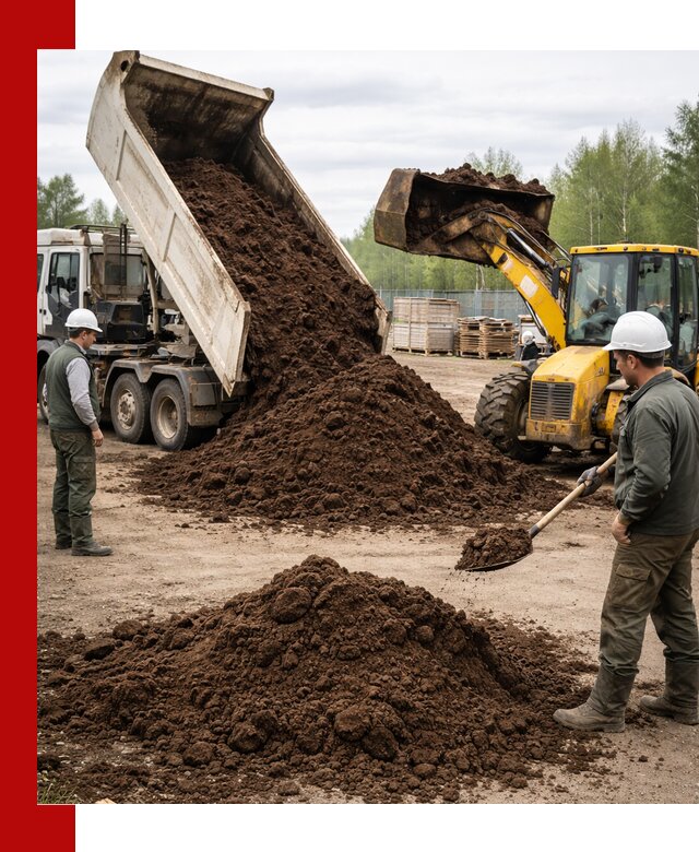 Доставка торфа оптом и в мешках в Еманжелинске